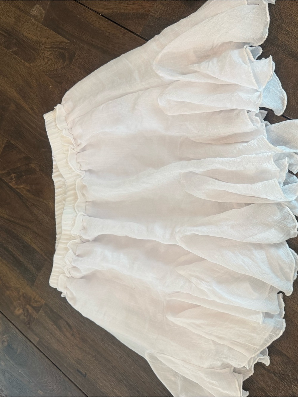 Amazon Light Pink Tiered Ruffle Skirt - Women's Circle Skirt